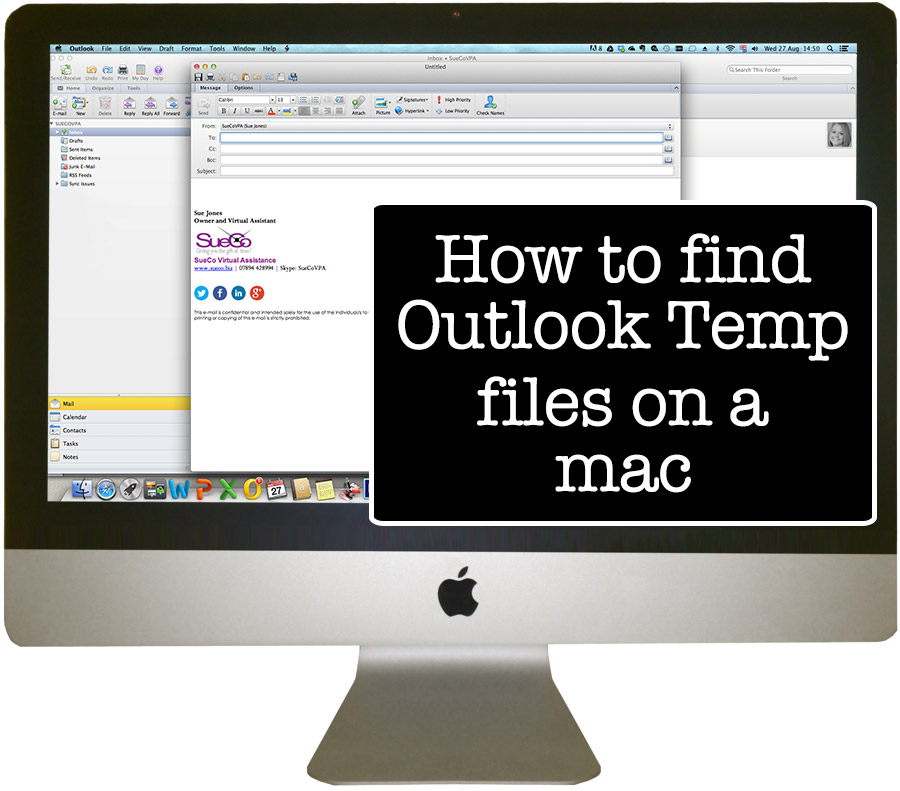 where to put the htm file for outlook mac