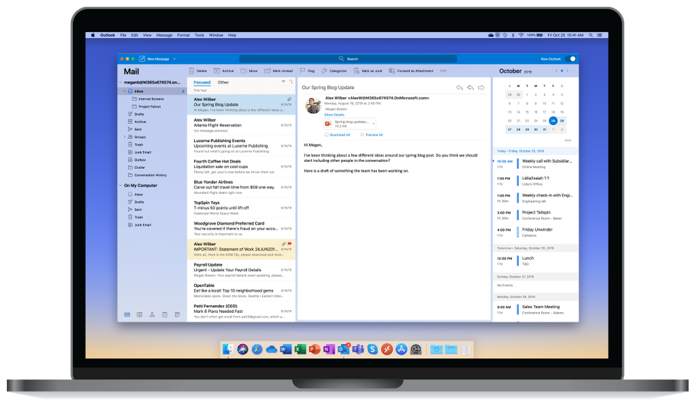 where to put the htm file for outlook mac